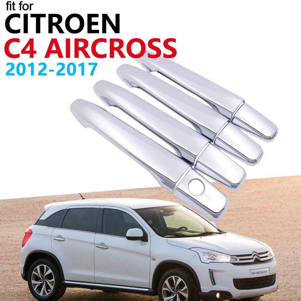 Роскошный набор хромированной обшивки ручки для Citroen C4 Aircross 2012 2013 2014 2015 2016 2017