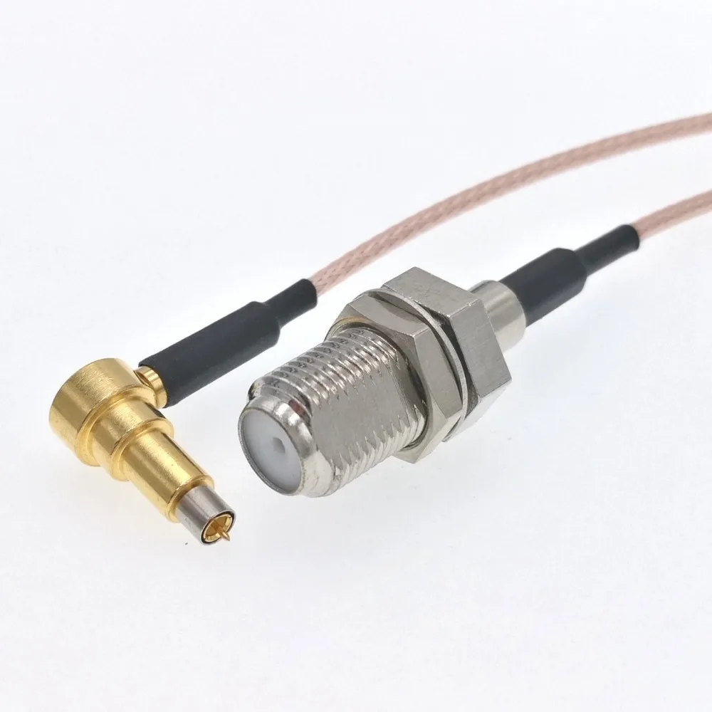 10 шт. MS-156 MS156 Pyhteyl штекер для F Женский Разъем тестовый зонд RG178 и RG316 провода кабеля 20 см