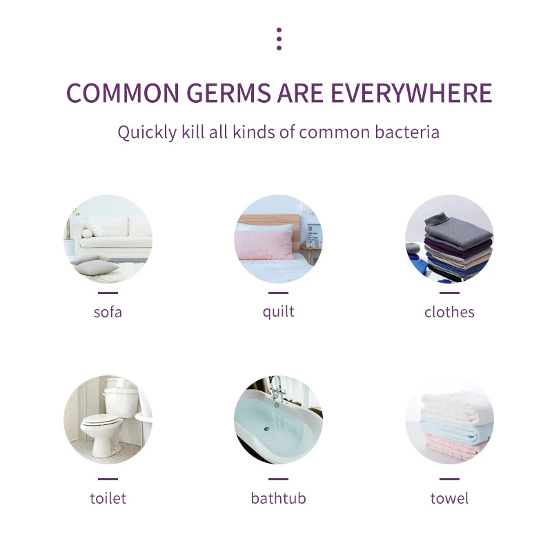 Светодиодсветодиодный УФ-лампа для стерилизации аккумуляторная домашняя