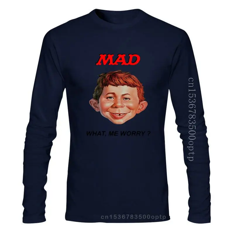 

Новая футболка с надписью Mad журнал