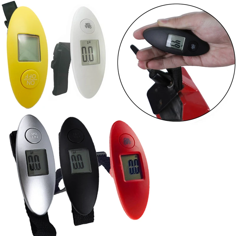 Urijk 40 кг/100 г ЖК цифровые весы дорожные электронные для багажа портативный чемодан
