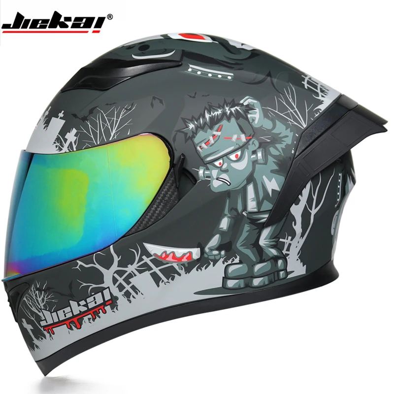 Motorcycle Helmets Safety Full Face Dual Lens Racing Helmet Strong Resistance Off Road DOT Approved | Автомобили и мотоциклы