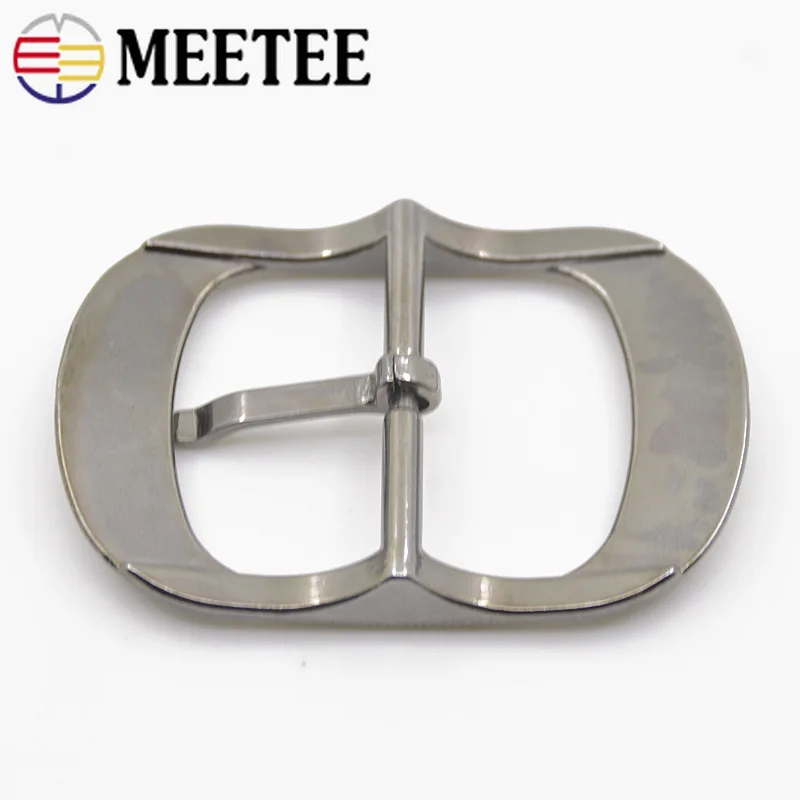 Мужской ремень Meetee металлический с пряжкой 2/5 мм 32 33 аксессуары для