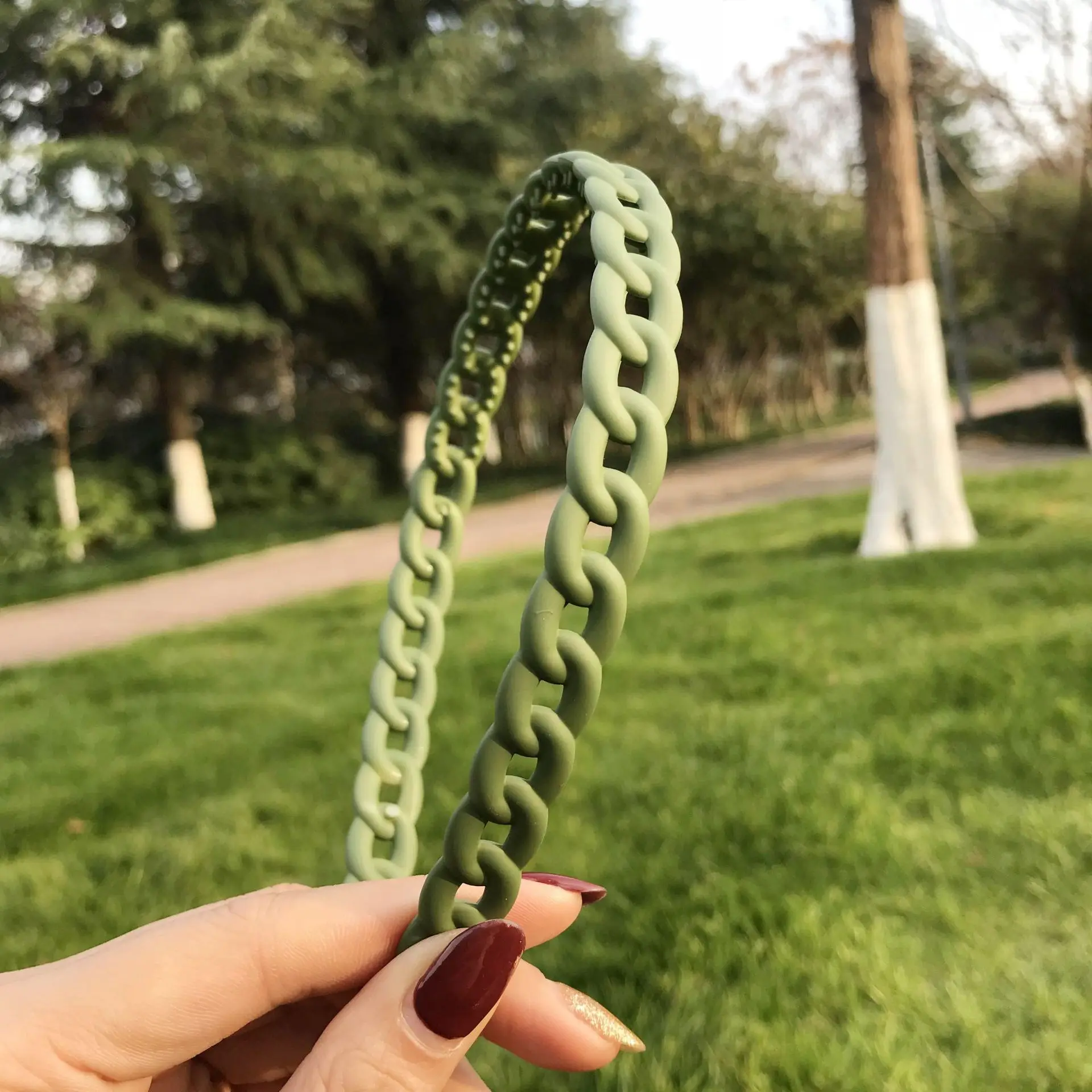 

Headband Accessories Hoop Candy Color Band Simple Vintage Hair Woman