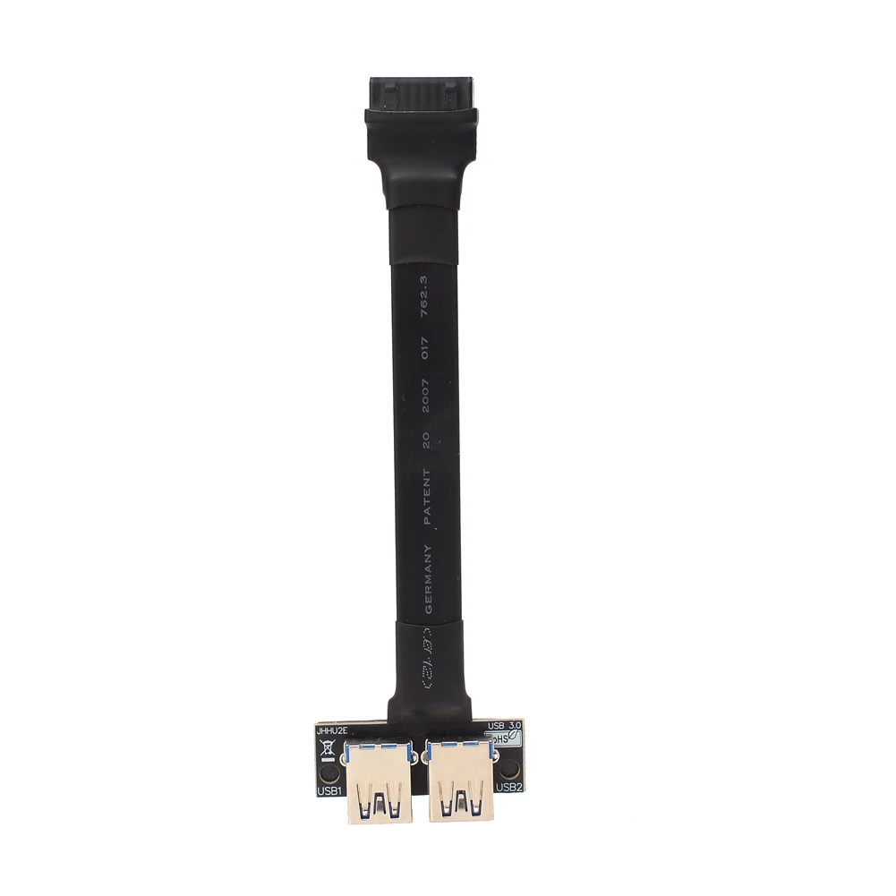 Новый переходник USB3.0/3 1 IDC 19/20P на TypeA внутренний разъем с двумя портами USB3.0 20P