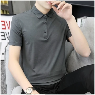 

New summer short-sleeved t-shirt men's trendy men's clothing on the wild 4312