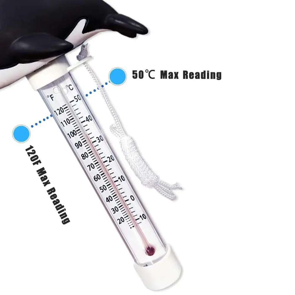 

Floating Thermometer Cute Animal Floating Thermometer for All Outdoor & Indoor Swimming Pools Spas Tubs Pool Water Thermometer