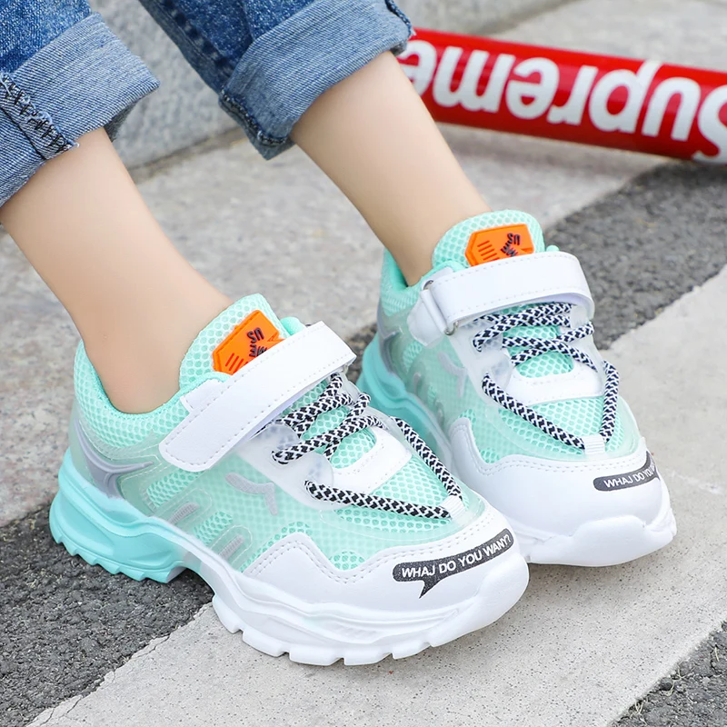 

2020 Spring New Shoes Girls Boys Sneaker Kids Shoes Fashion Breathable Casual Sports Kids Shoes For Girls Boys Children Shoes