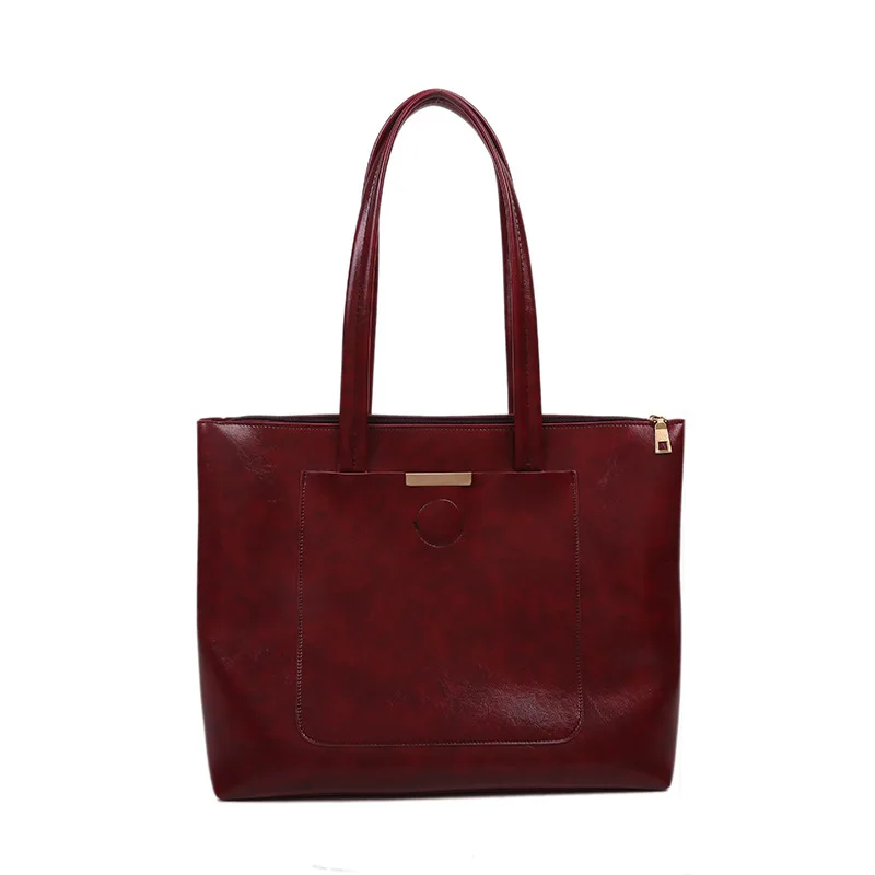 

Women's bag foreign style Joker large capacity bag autumn tide new shoulder bag handbag fashion tote bag