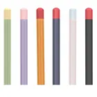 Подходит для Apple Pencil 2, силиконовый защитный чехол контрастных цветов, противоскользящий и противоударный чехол для ручки