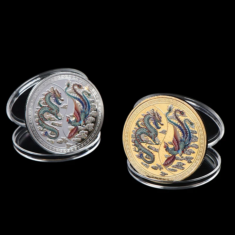 

Prosperity Brought by the Dragon and the Phoenix Commemorative Coin