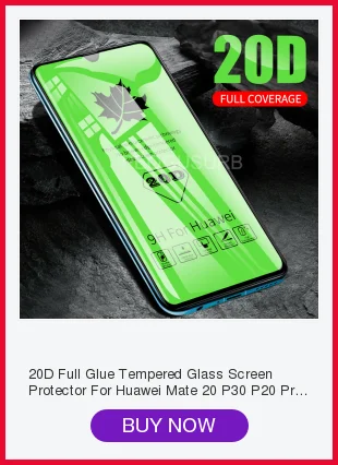 20D Полный Клей закаленное стекло протектор экрана для huawei mate 20 P30 P20 Pro Lite Nova 4 3i 3e Honor View 20 8X Y9 полное покрытие