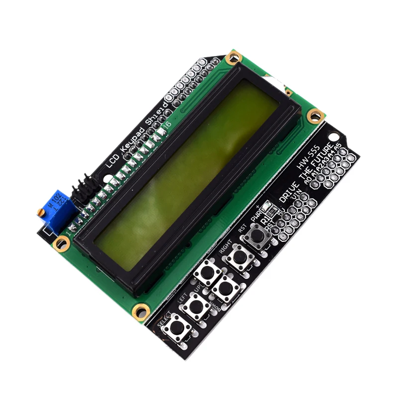 ЖК 1602 IIC igc TWI 16X2 серийный жк модуль дисплей клавиатура Щит для Arduino|Док-станции