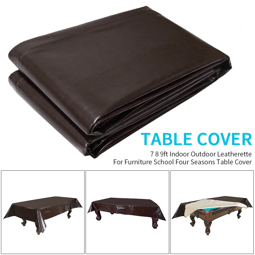 

7 8 9ft Indoor Outdoor Home Yard For Furniture Billiard Accessories Dustproof Four Seasons Foldable Table Cover Playground