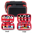 Новая портативная Водонепроницаемая дорожная сумка для хранения цифровых продуктов для HDD, телефона, U-диска, SD-карты, дорожный Органайзер, дорожные аксессуары