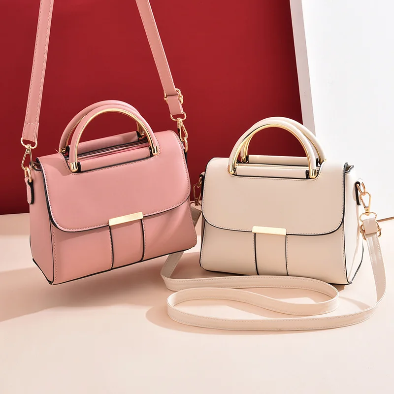 

2021 New Korean Fashion Women's Bag One Shoulder Straddle Handbags