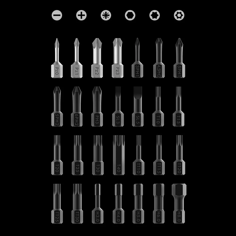 41-in-1 Multifunctional Mini Ratchet Wrench Set Bits Screwdriver Kit DIY Household Repairing Maintenance Tools