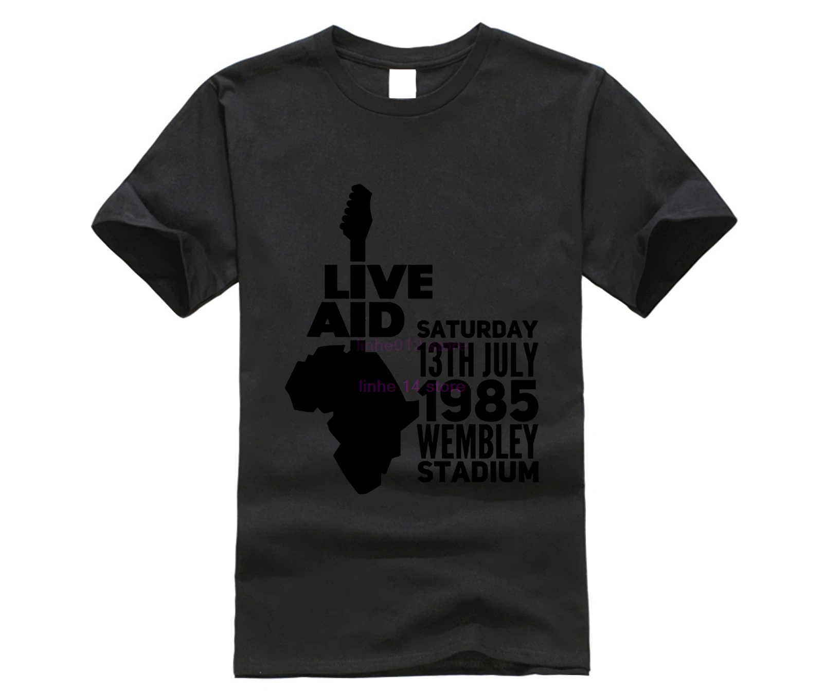 Live Aid Rock футболка с музыкальной тематикой Queen 100% хлопок электронная гитара хип-хоп