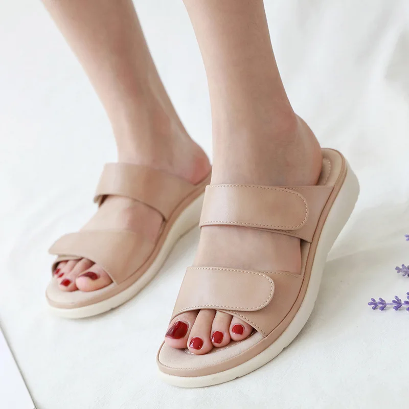 

Sandals Shoes Wedge Platform Sandals 2021 Women Shoes Flats New Fashion Women's Female Retro Sandals Women Dropshipping