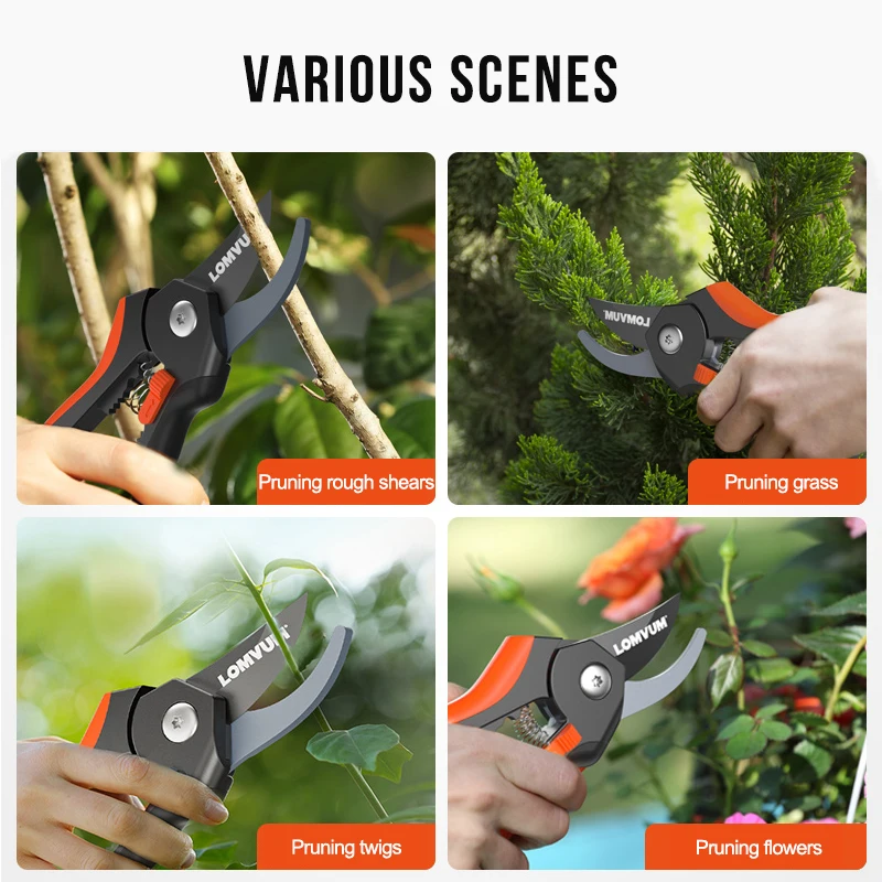 LOMVUM Graft ножницы садовые инструменты секаторные для фруктового дерева растения в