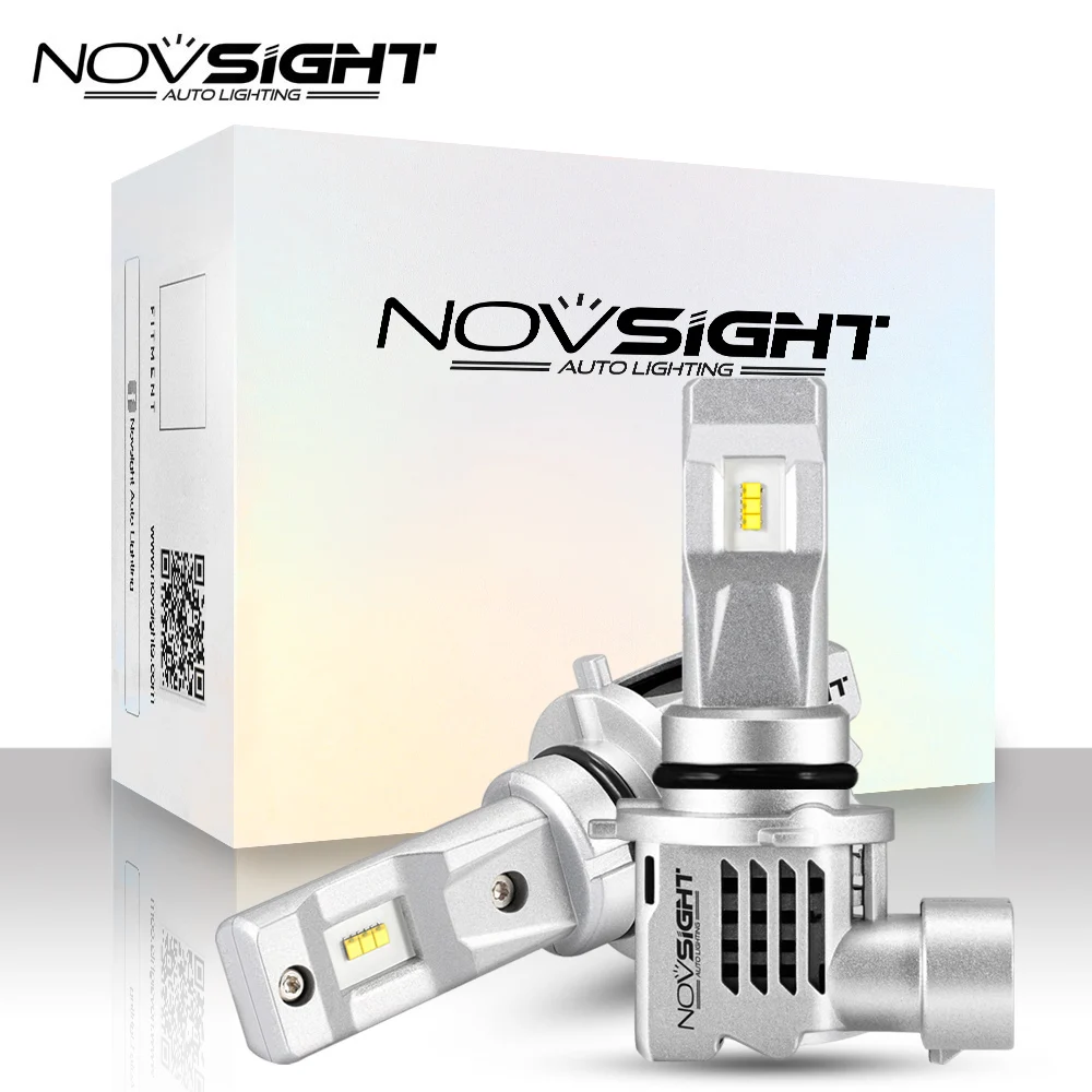 Novsight H7 H4 H3 H1 Светодиодные Автомобильные фары 6000K 10000lm Пара Автомобильные H11 9005 9006 HB2 Hi/lo луч авто фары лампы