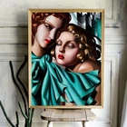 Плакаты и принты Tamara Lempicka, современная модная Настенная картина для гостиной, Декор без рамки