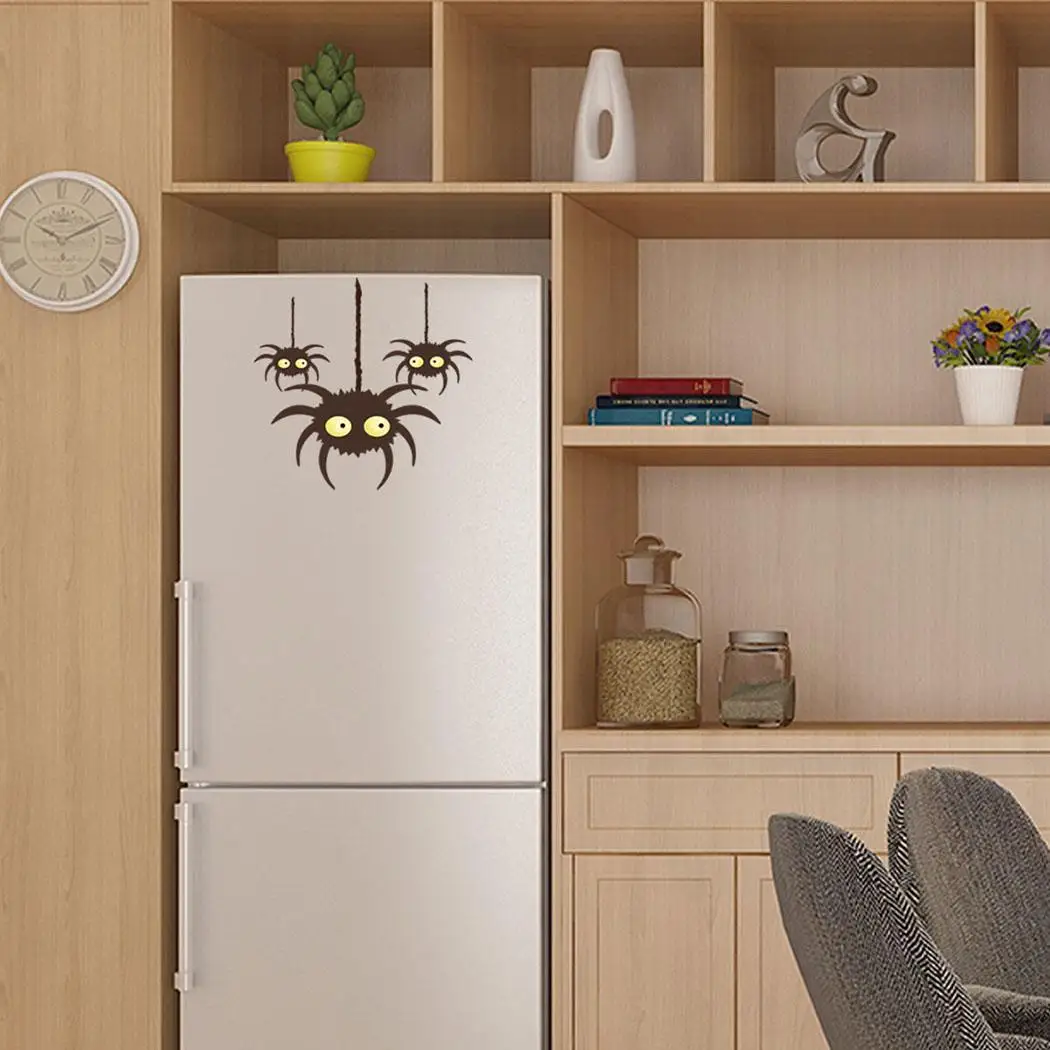 Креативный стиль Хэллоуина террор печать самоприлипающиеся стены стикер окна