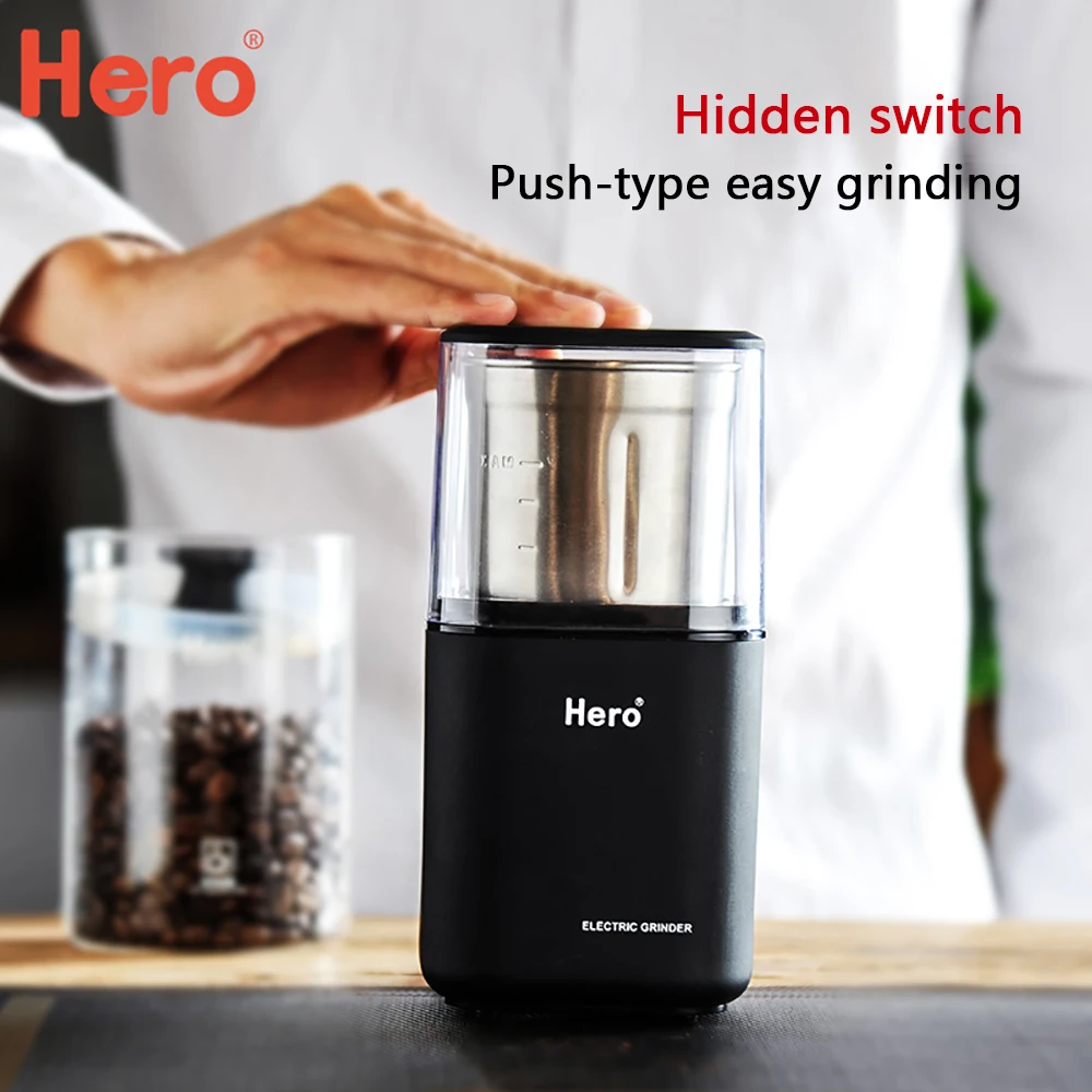 Электрическая мини кофемолка для кухни измельчитель перца и кофейных зерен