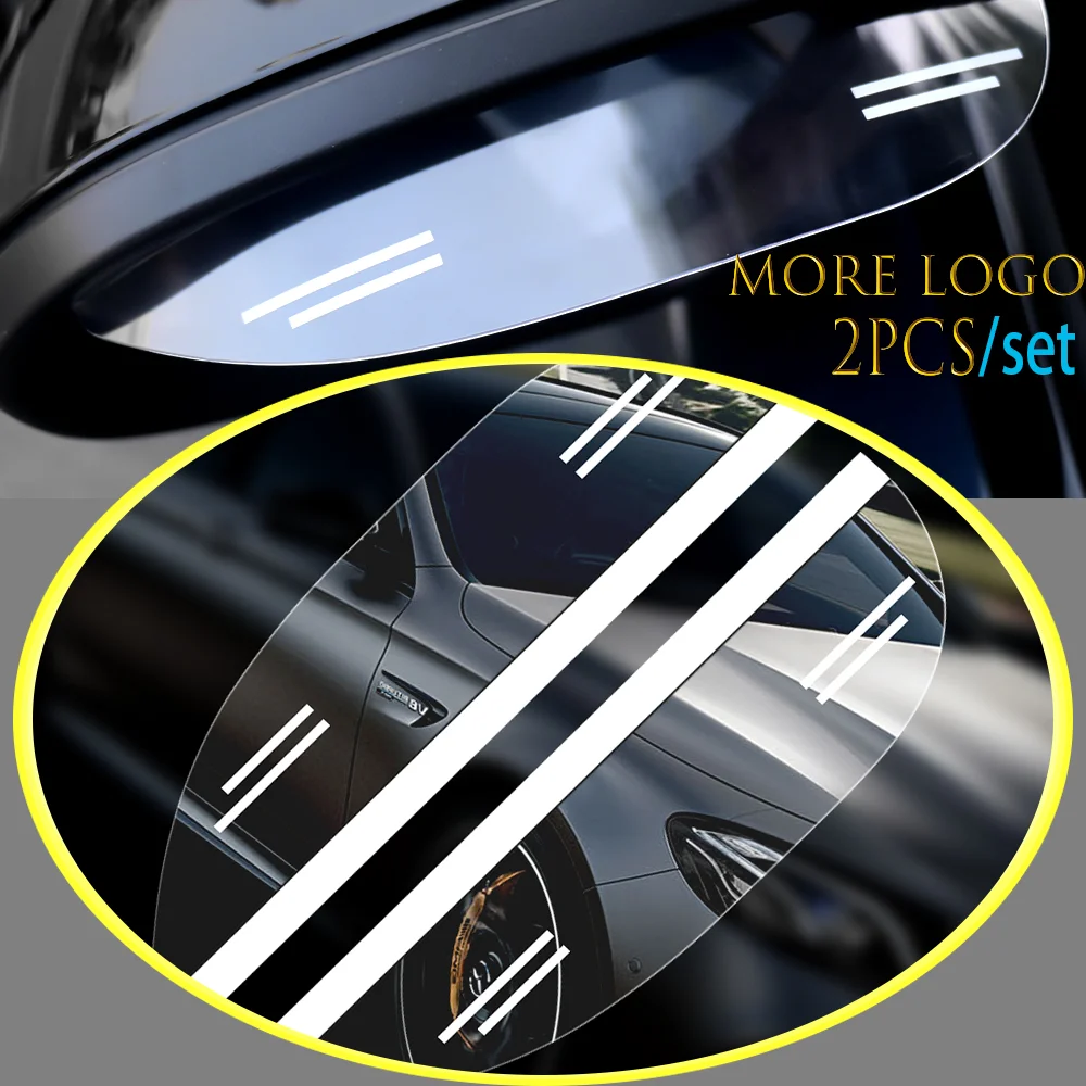 

2pcs Car Rear View Mirror Rain Eyebrow Visor Sun Shade Snow Guard Weather Shield Cover For KIA Sportage Rio K1 K2 K3 K4 K5 K6 K9