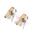 1 шт. Высокое качество практичный латунный автомобильный накачиватель шин соединитель клапана воздушный патрон зажим для шины Блокировка автомобильный адаптер клапан