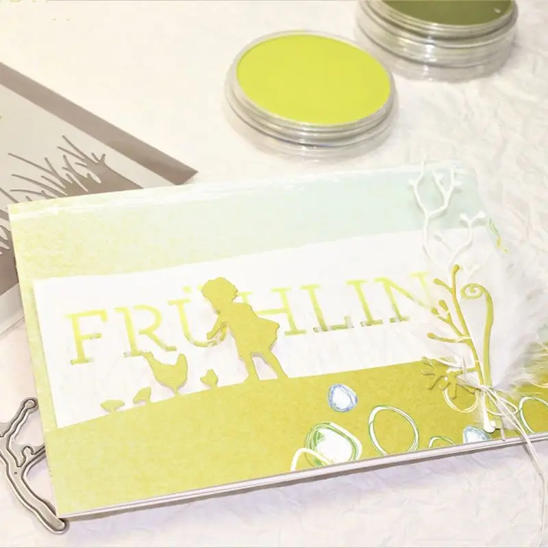 

Easter Boy Chick Metal Cutting Dies Stencil Scrapbooking DIY Album Stamp Paper Card Embossing
