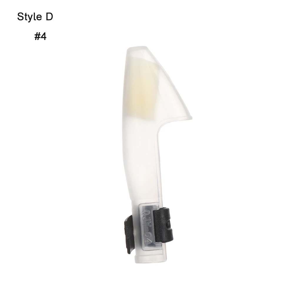 Style D4 1 шт., 4 стиля, прочное Прозрачное пластиковое рыболовное удилище, колпачок для защиты полюса, защитная крышка s Rod Hat, направляющая для удочки, аксессуары - Цвет: Style D4