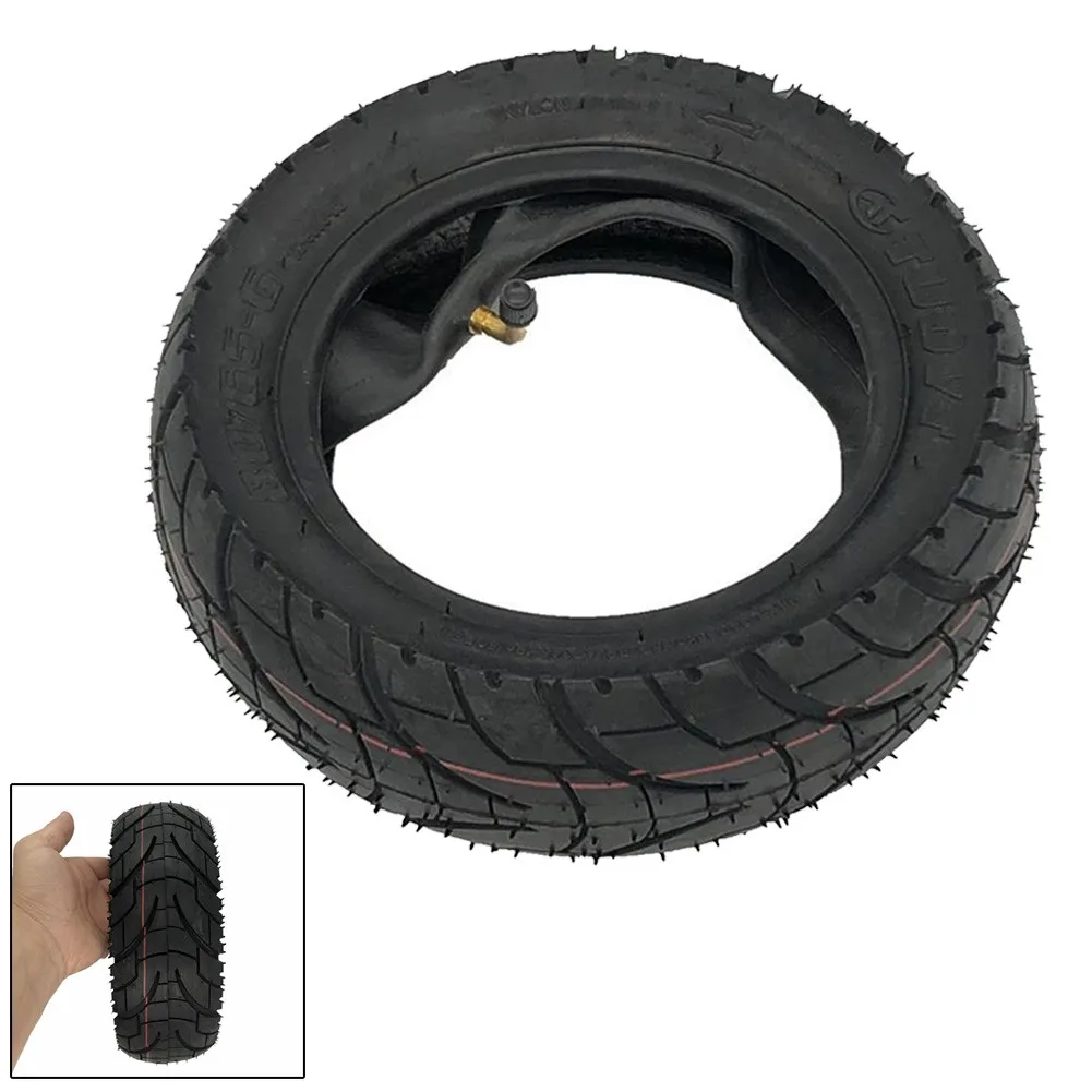 

10 In Inner Outer Tube 80/65-6 Black Rubber Tire Wearproof 10x3.0 Replacement Tyre For Bikes Electric Bikes Scooters Accessories