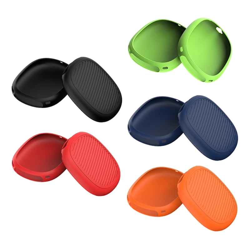 

Solid Color Scratch Proof Protective Cover Silicone Case Protective Shell for -Airpods Max Wireless Headset H052