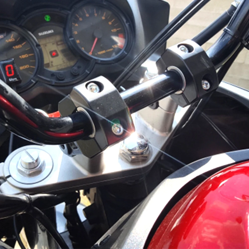 7/8 '✢ мм 28 11/8'' руль мотоцикла стояки Rise Крепление зажим для XR650L Suzuki V-Strom BMW