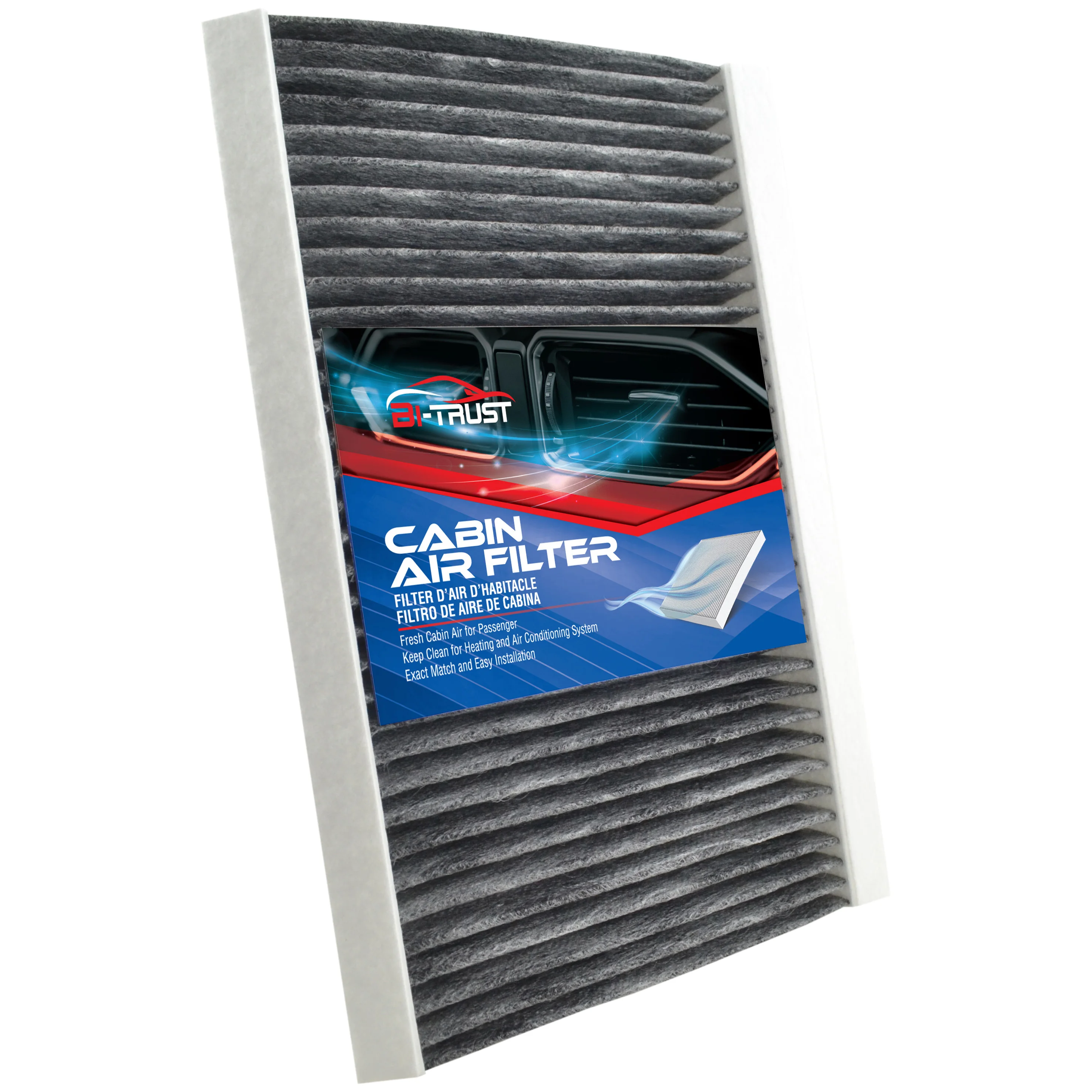 Bi-Trust Cabin Air Filter for 2005-2009 Land Rover LR3 4.0L/2014-2016 3.0L/2006-2009 Range Rover Sport 4.2 4.4L/2010-2013 5.0L