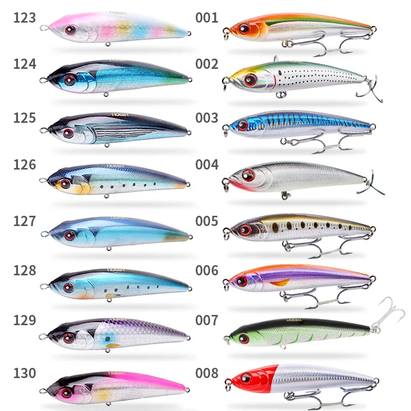 Noeby карандаш приманка stickbaits Leurr Морская рыбалка морского окуня 160 мм 97 5g
