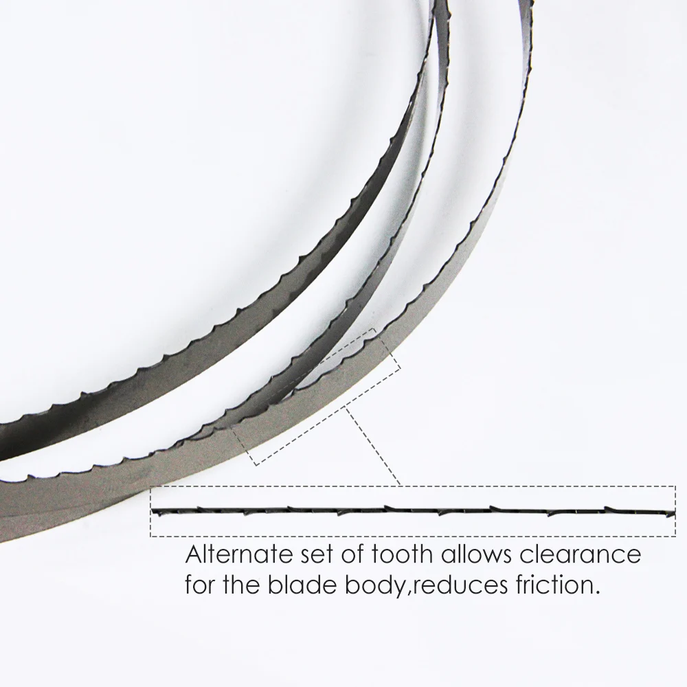 Полотно ленточной пилы 1712 мм 2 шт. x аксессуары для электроинструментов TPI 6 Metabo