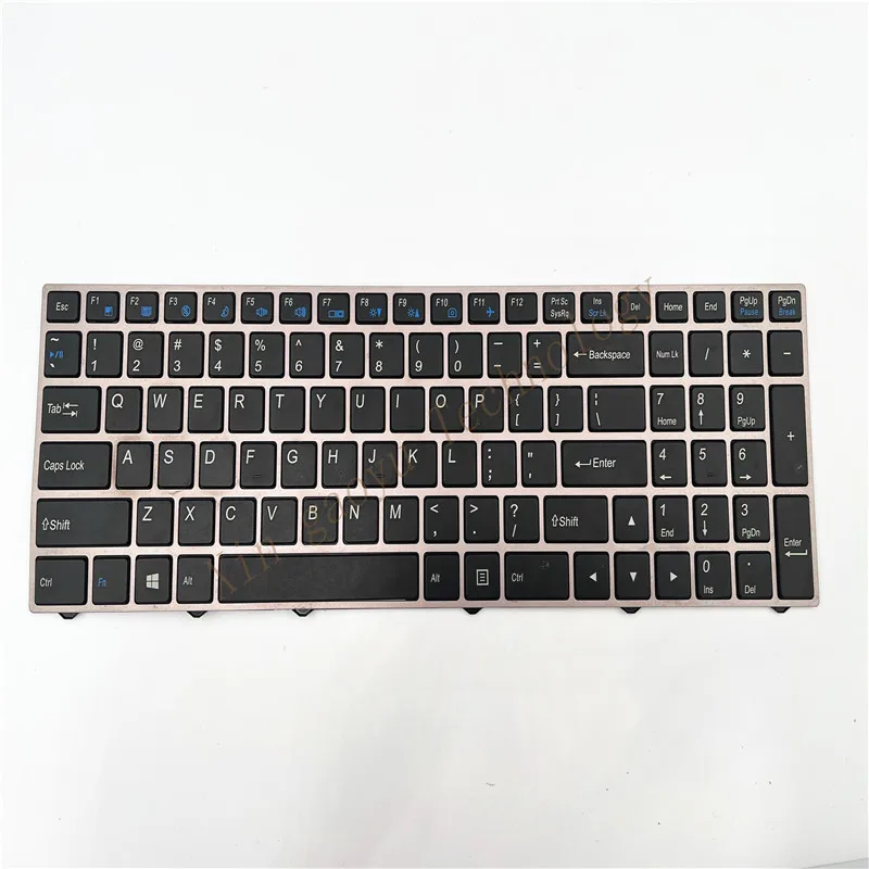 

Original FOR Clevo W950K WA50 keyboard 6-80-WA500-013-1 MP-13M13US-430