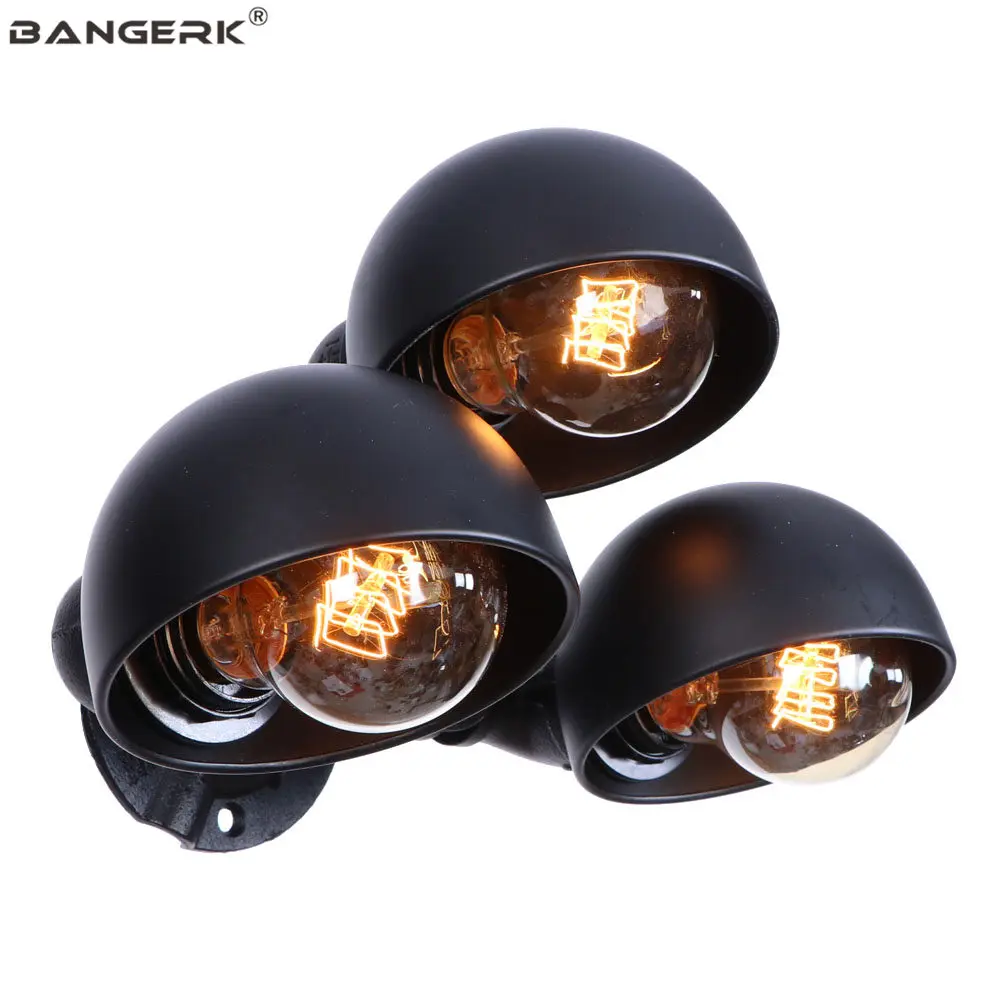 Светодиодный настенный светильник в стиле ретро Индустриальный потолочный для