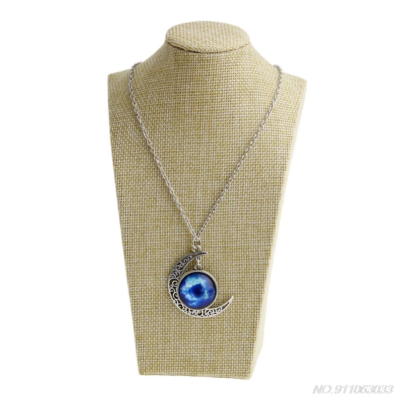 

Linen Mannequin Bust Jewelry Necklace Pendant Neck Model Display Stand Holder N17 20 Dropshipping