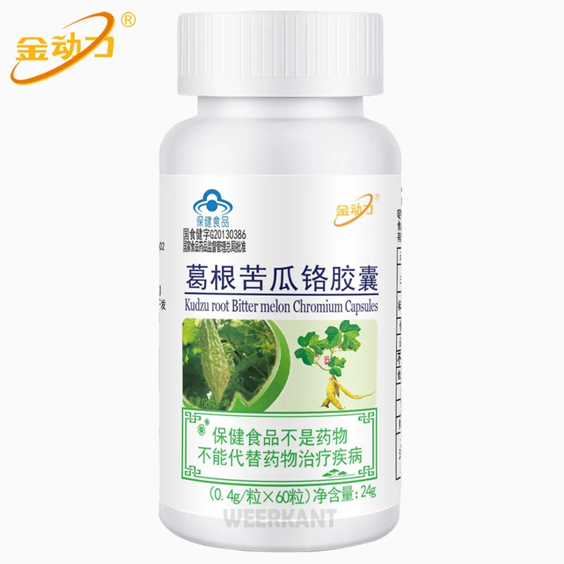 4 Botters горькая дыня и экстракт Kudzu поддерживают кровяное давление уровень сахара в