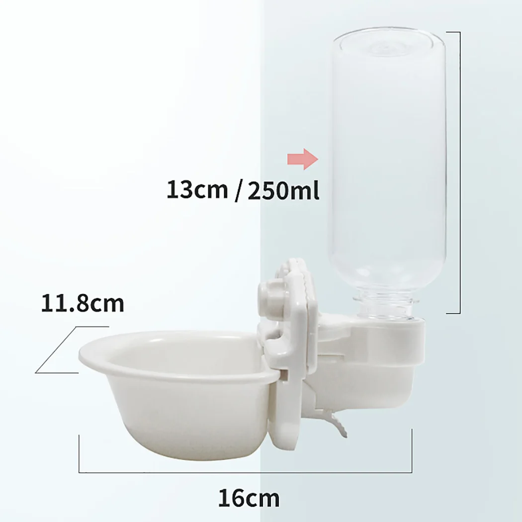 Пластиковая подвесная чаша для домашних животных креативная клетка миска еды