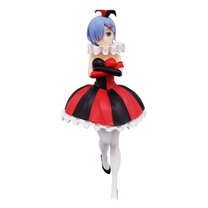 

A Life In Another World From Scratch Circus Clown Lem 26CM Doll Model Anime Characters Collection Ornaments Children's Toys