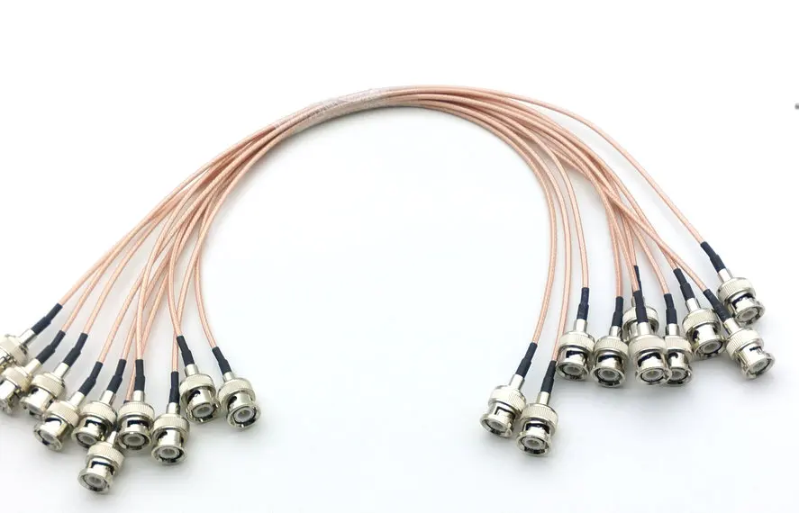 

16 шт. волоконно оптический кабель RG316 коаксиальный кабель 50ohm BNC штекер BNC штепсельный разъем