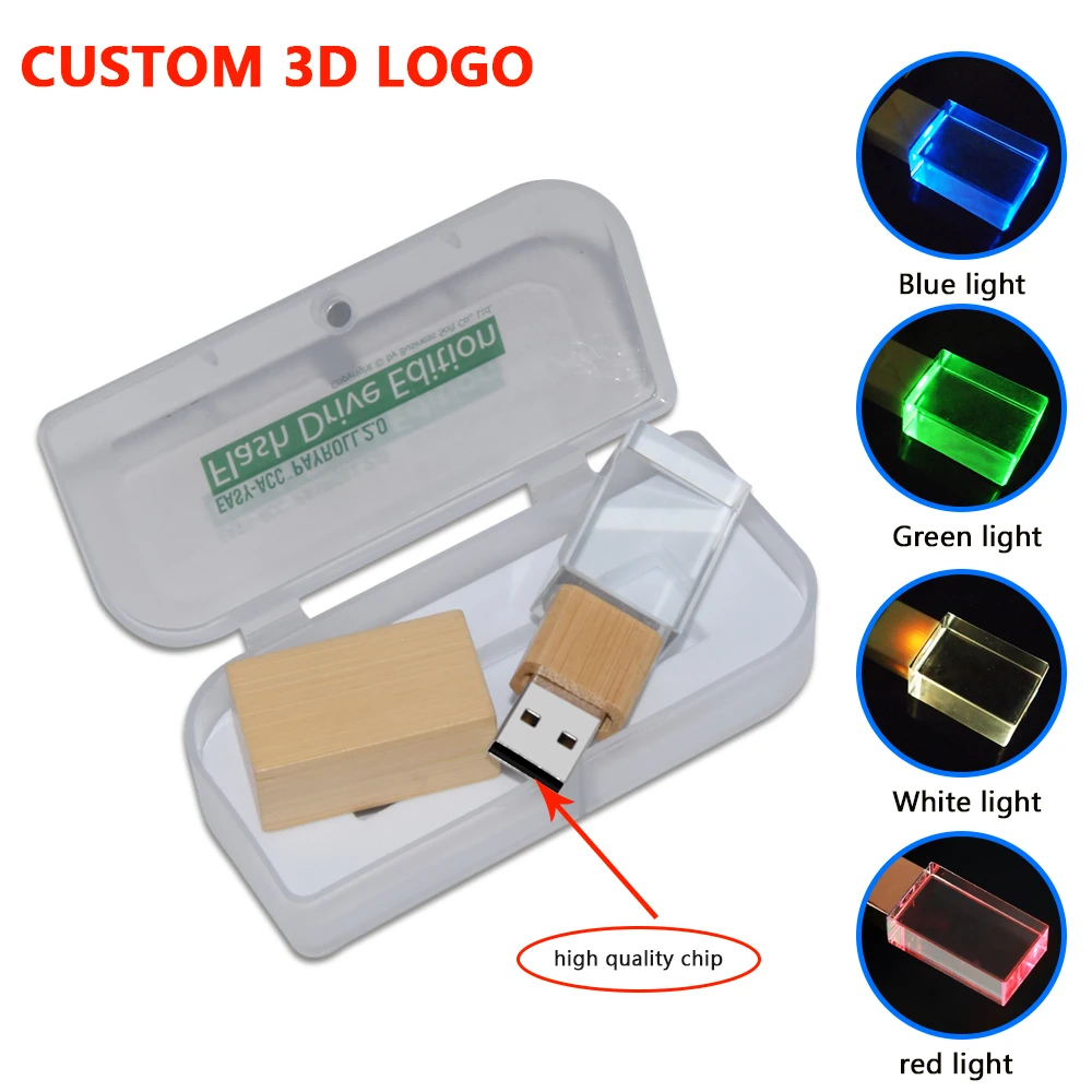 

Флеш-накопитель usb 2,0, 8/16/32/64 ГБ, со светодиодный светильник кой