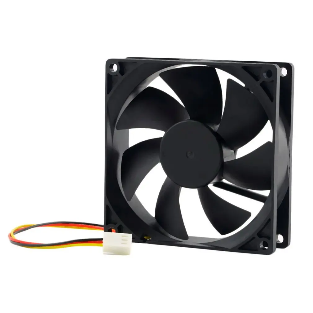 

Wholesale Store 12V 3-Pin 9cm 90 x 25mm 90mm 65 CFM DC Cooling Fan CPU Heat Sinks Cooler