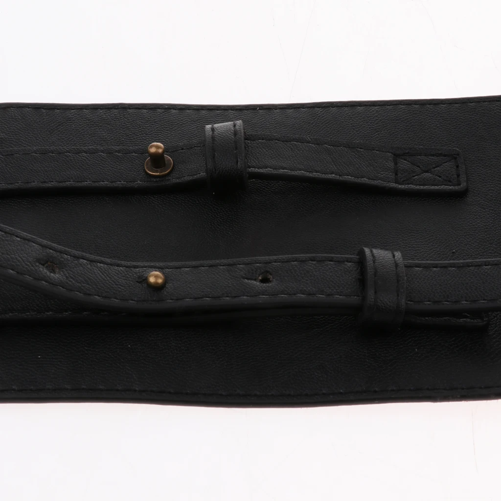 

Women Fashion Waist Belt Faux Leather Wide Waistband Corset Belt Punk Belt