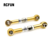 2pcs rc servo linkage pulling steering rods arms m3 thread 3mm hole 48 60mm long for hsp 94122 94103 94123 rc car upgrade s121