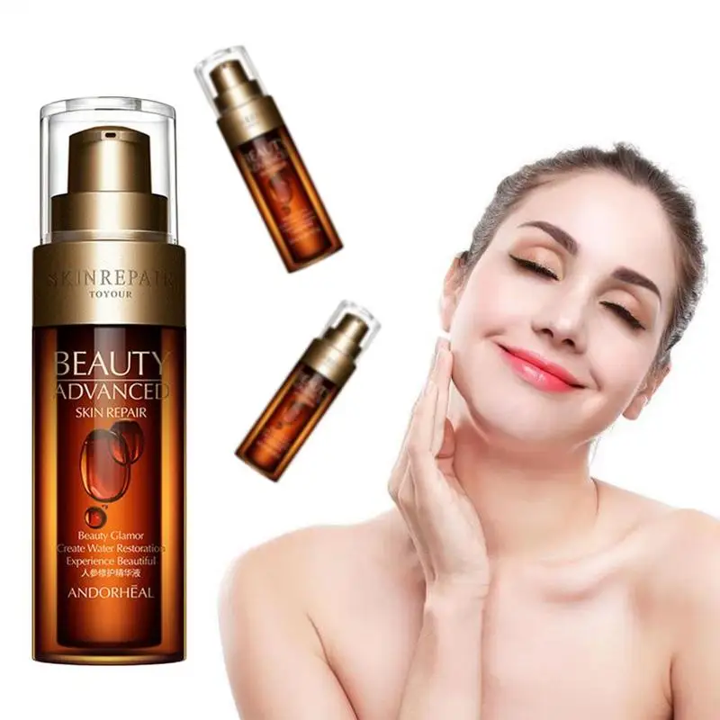 

50ml Hyaluronic Acid Ginseng Anti Wrinkle Face Serum Vitaminis Collagen Pore Minimizer Moisturizing Firm Aging Skin Care